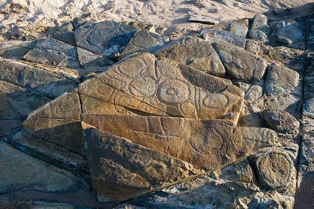 petroglyphs northern tasmania