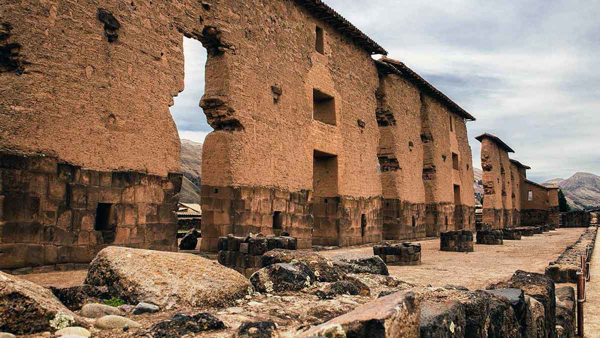 raqchi viracocha temple inca