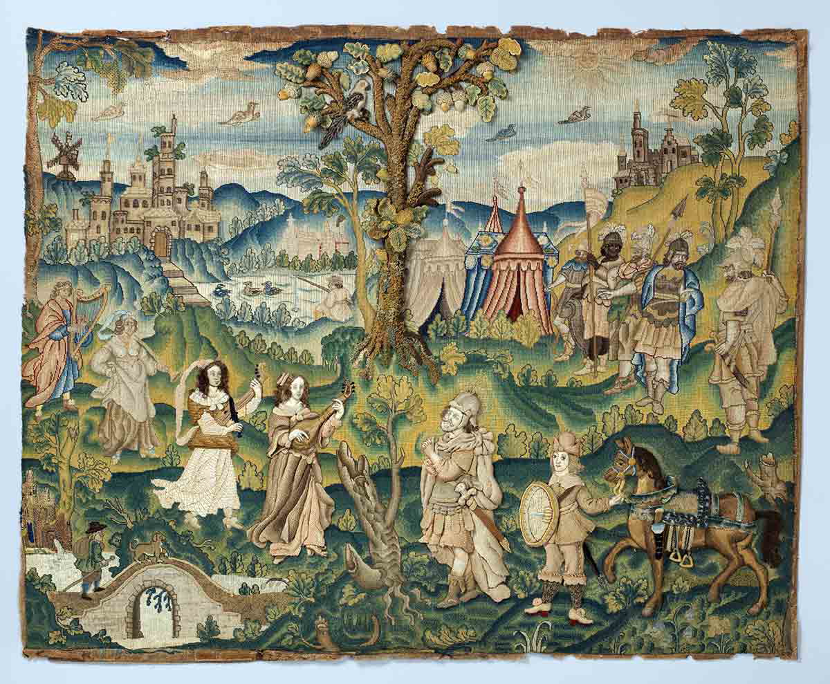 return of jephthah tapestry