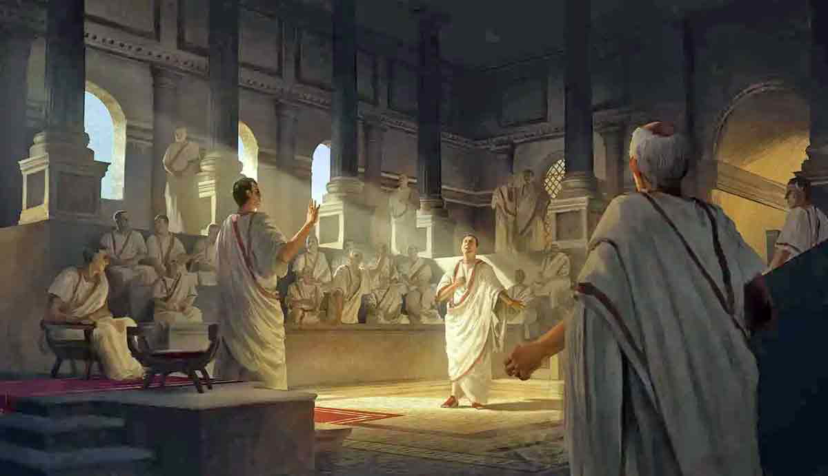 roman senate art station tacitus