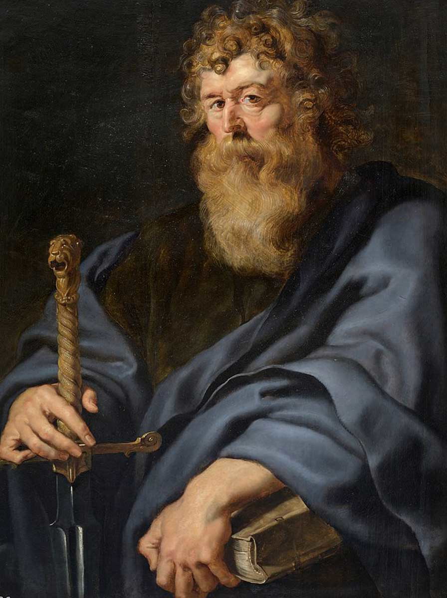 rubens apostle paul book of hebrews
