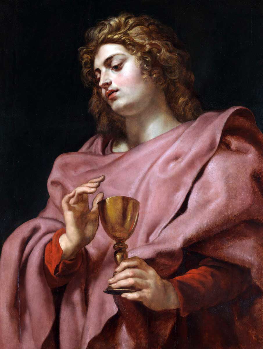 rubens saint john apostle