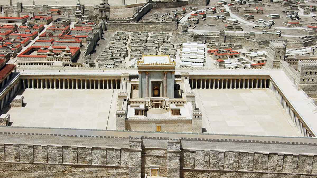 second temple model