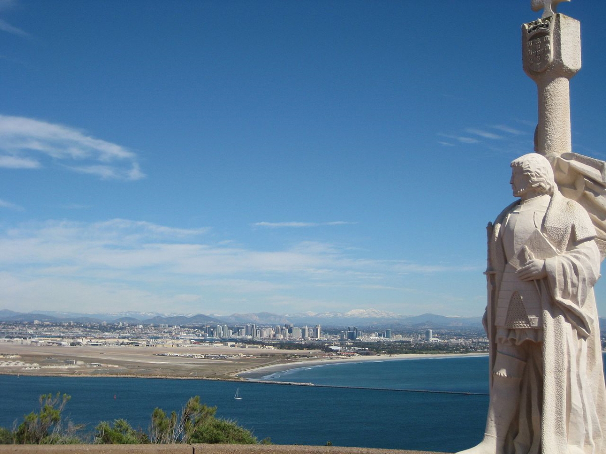 statue cabrillo cabrillo national monument