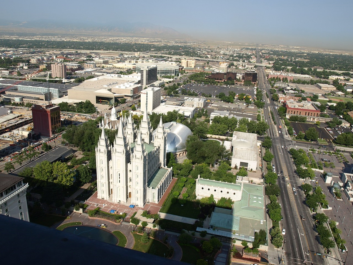temple square salt lake city utah