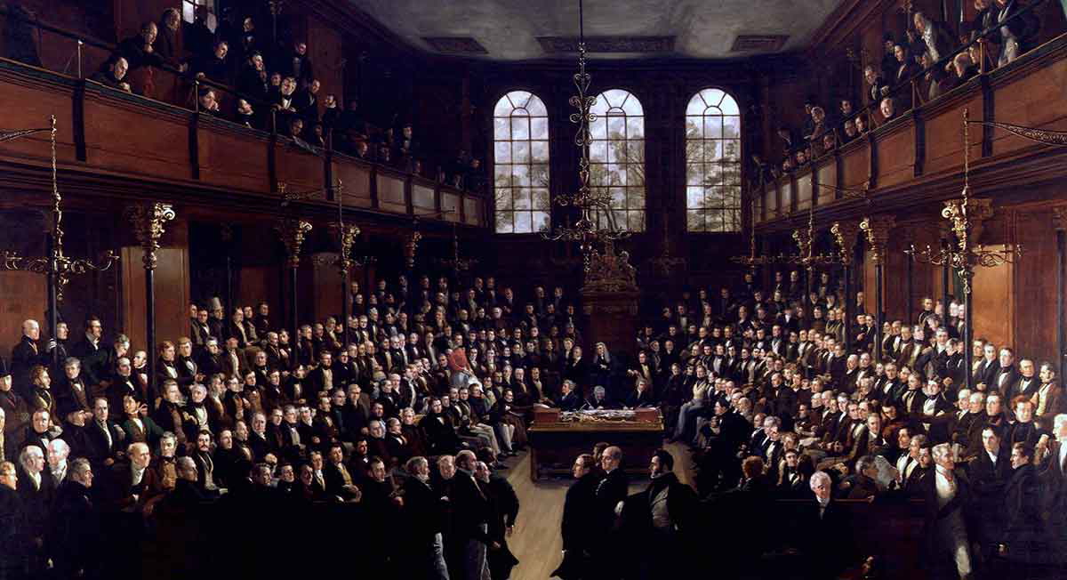 the house of commons george hayter