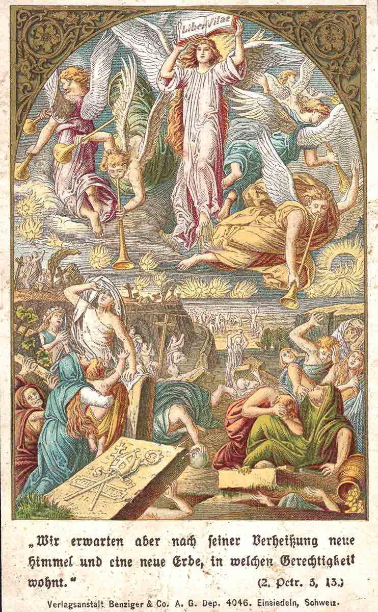 the last judgment card second epistle of peter