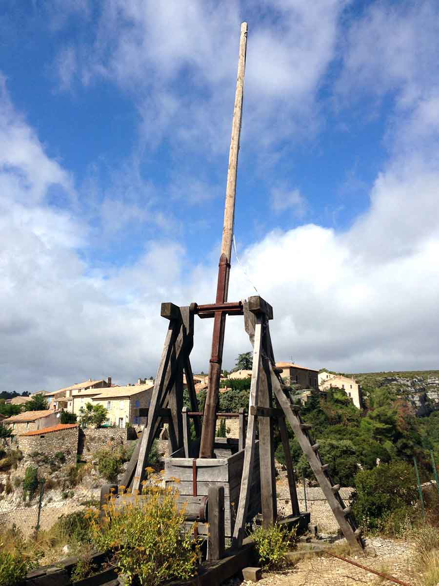 trebuchet replica minerve france