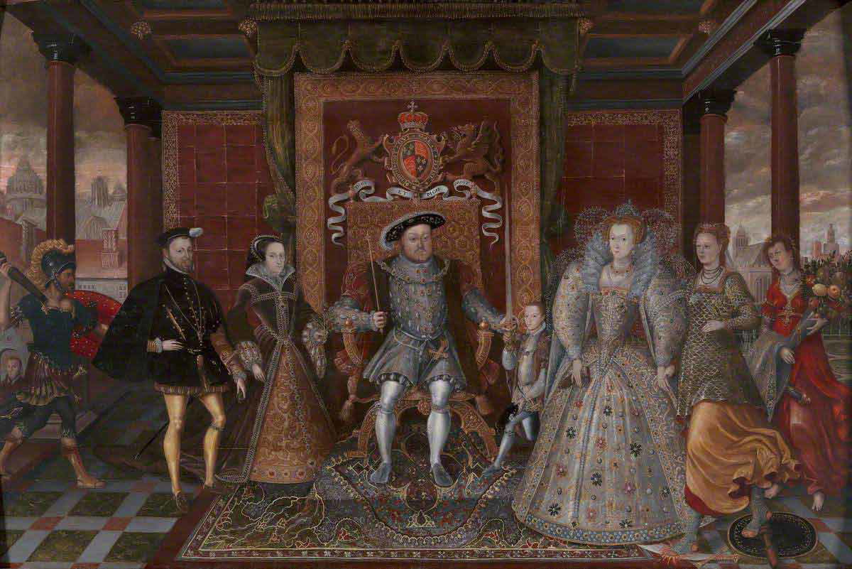 tudor dynasty henry viii family potrait