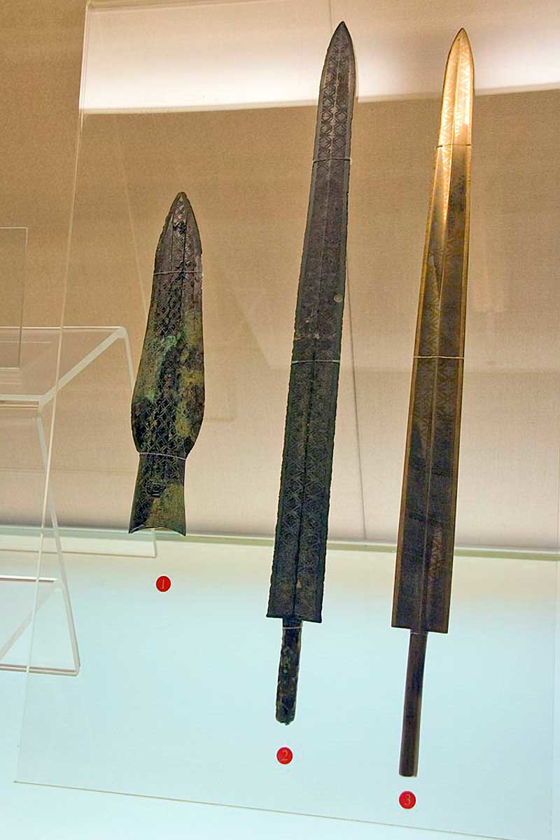 warring states china weapons shanghai museum