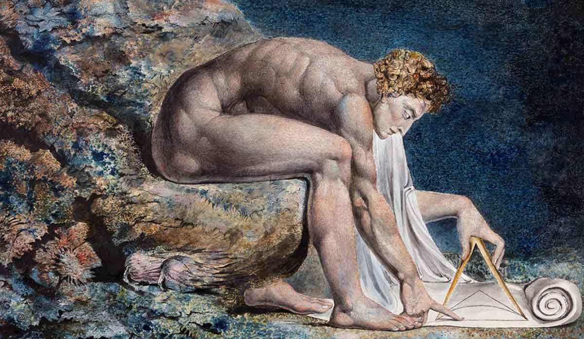 william blake newton painting