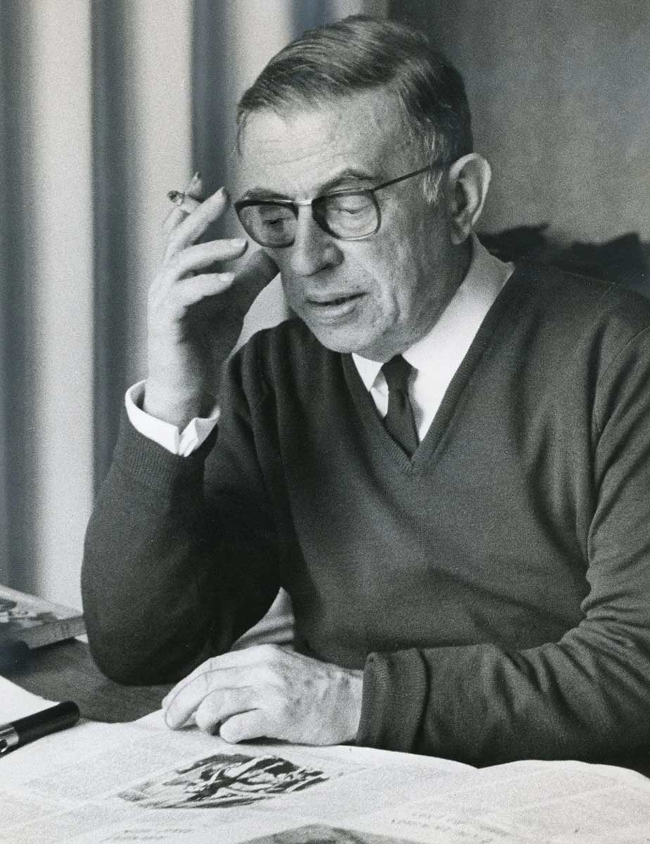Jean Paul Sartre 1968