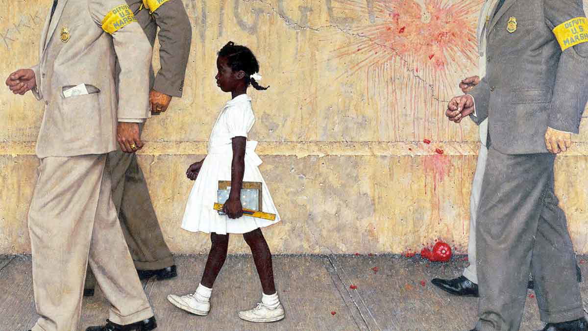Norman Rockwell The Problem We All Live With