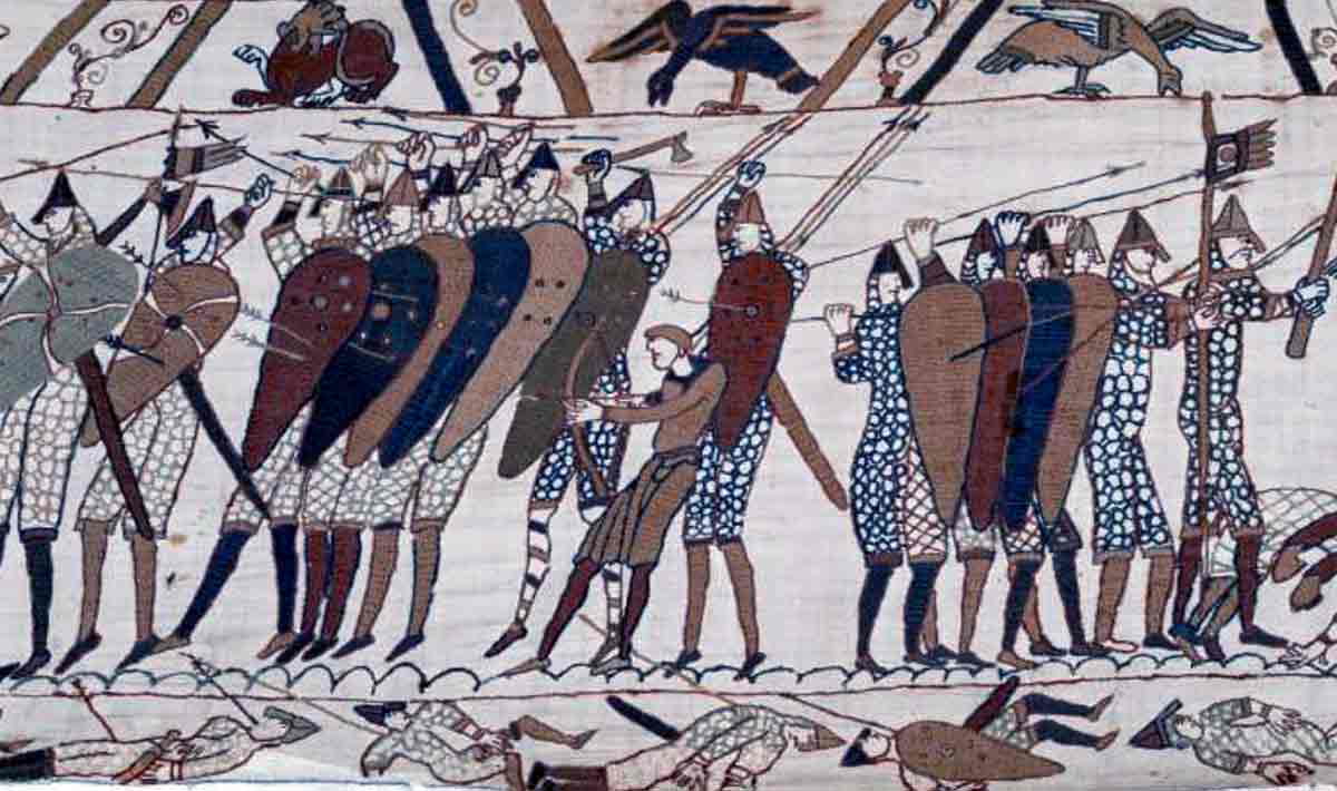 anglo saxon fyrds bayeux tapestry
