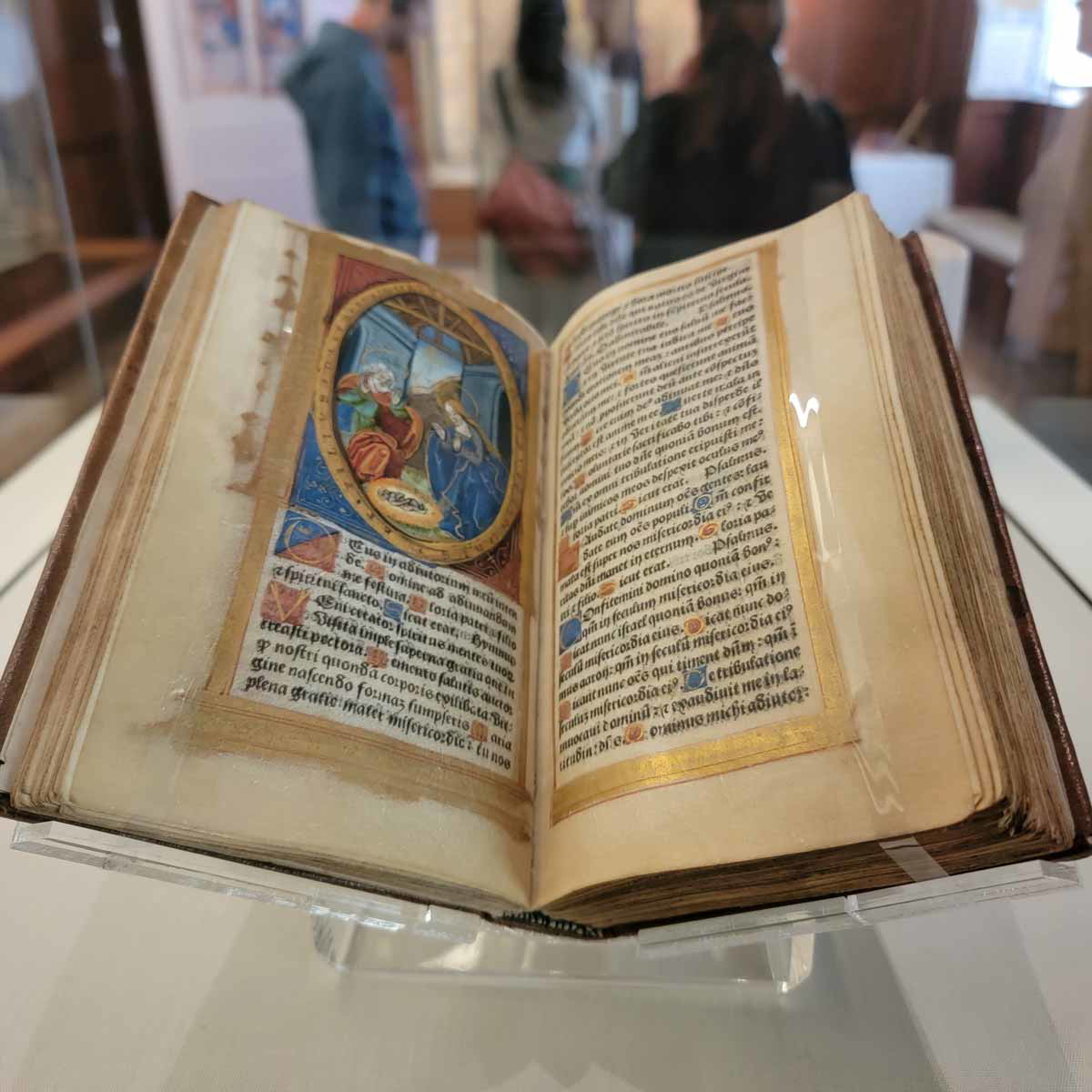 anne boleyns book of hours hever castle 1527