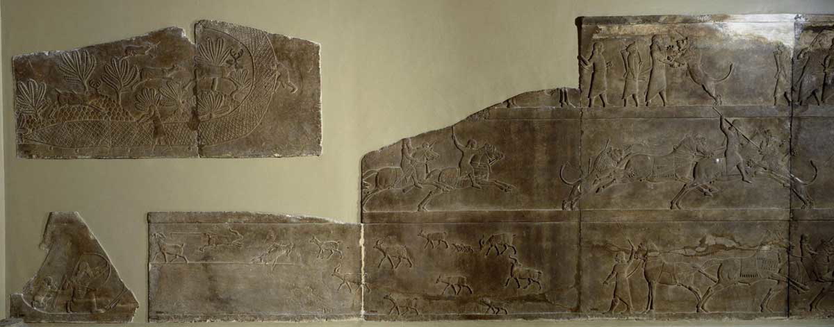 ashurbanipal relief hunting