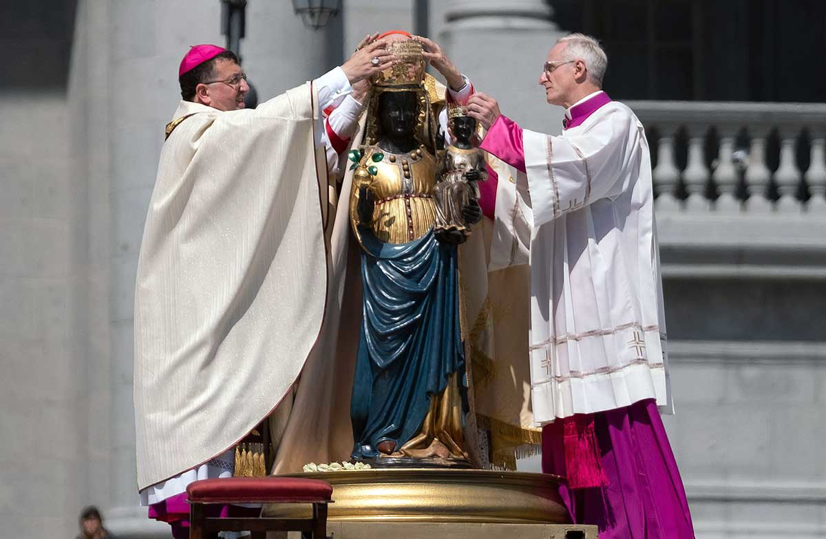 black madonna of oropa