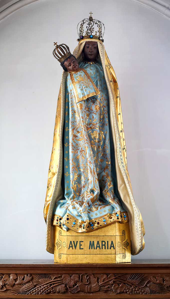 black madonna tsuruoka church
