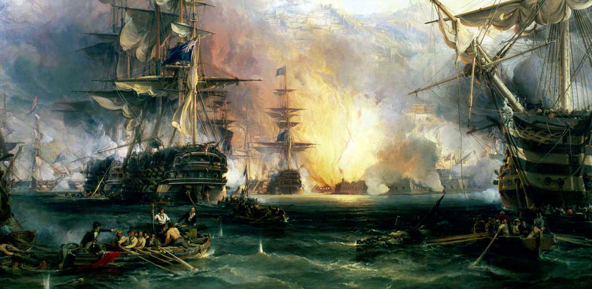 bombardment algiers british royal navy