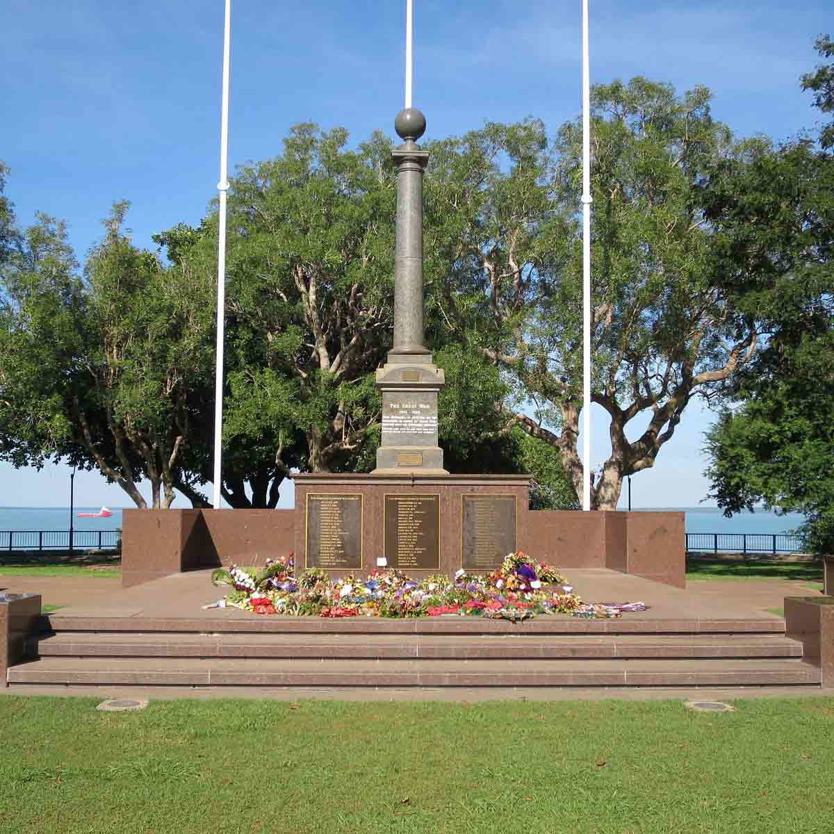 bombing darwin cenotaph