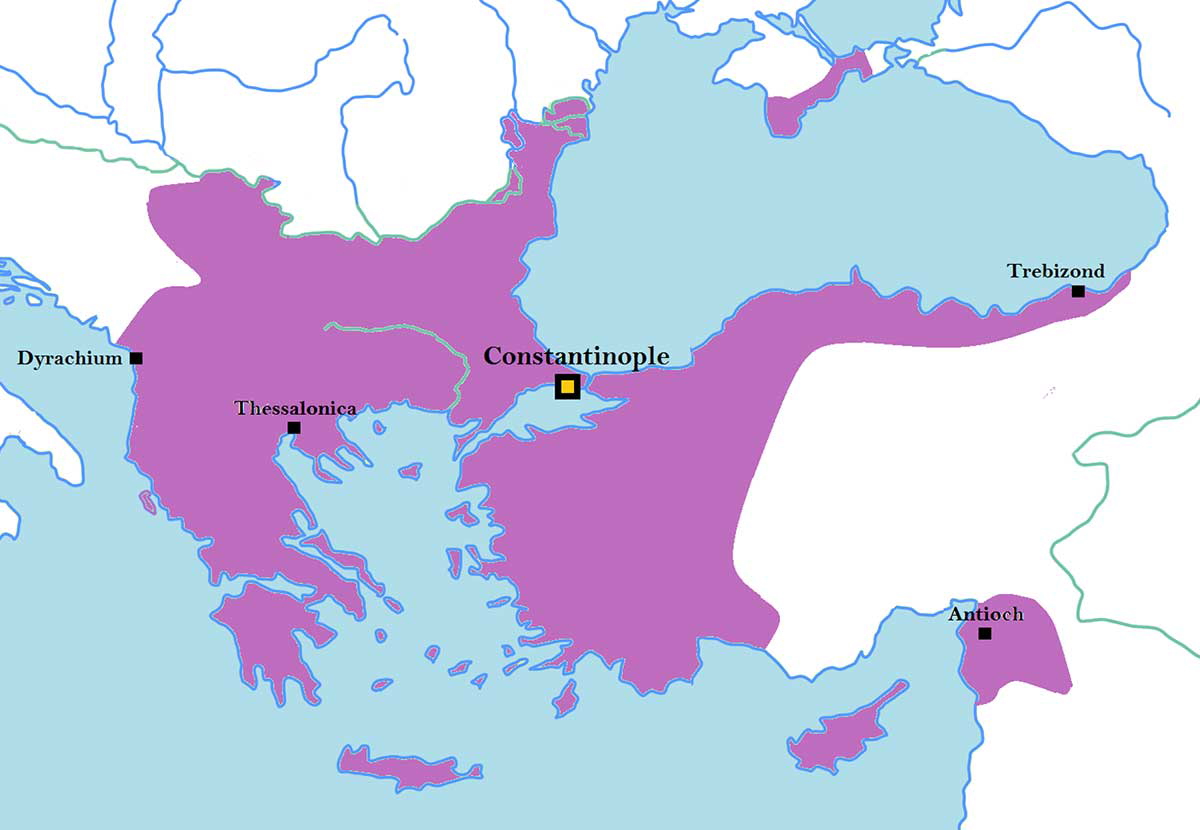 byzantine empire 1170