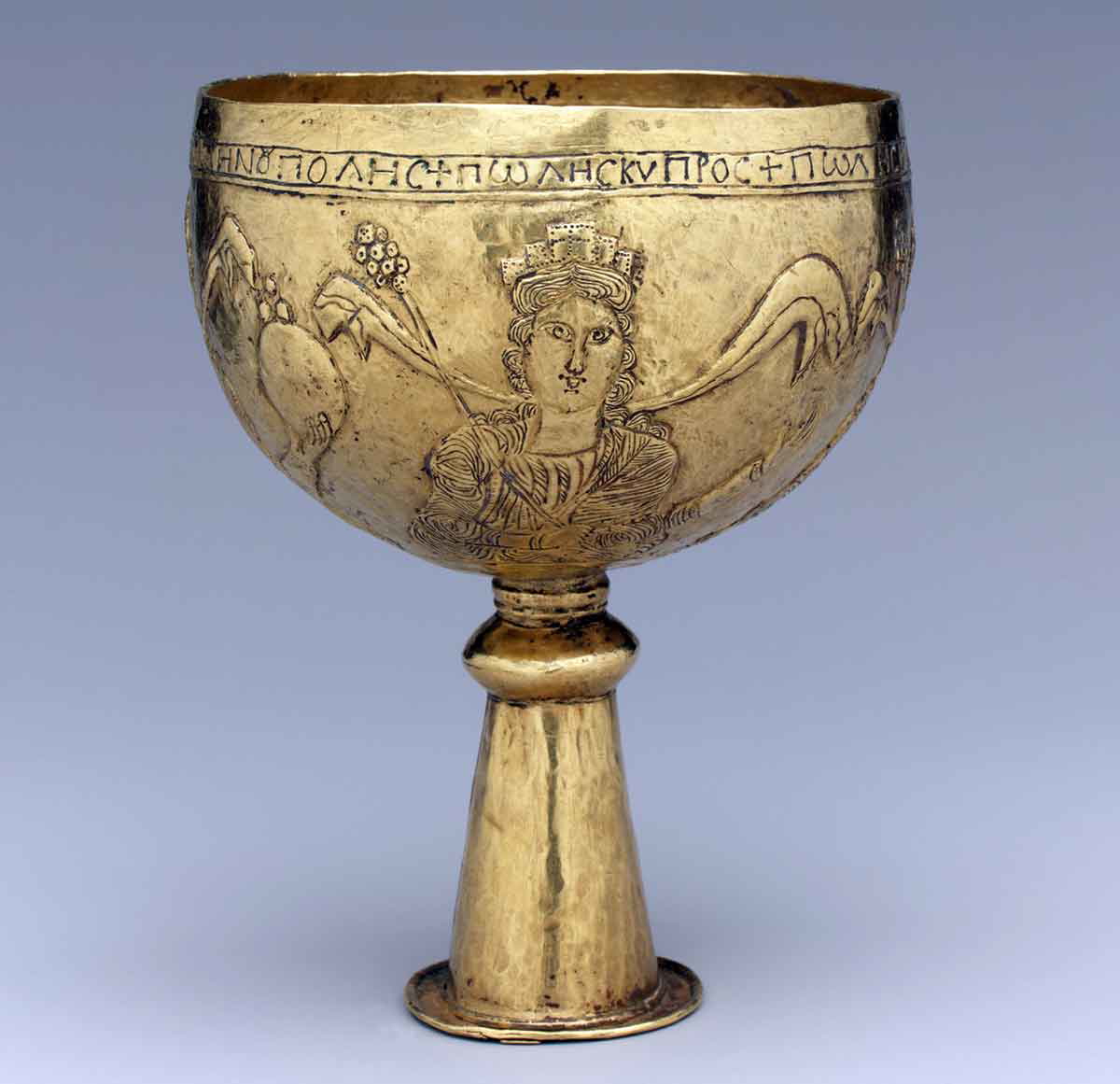 byzantine goblet personification of cities