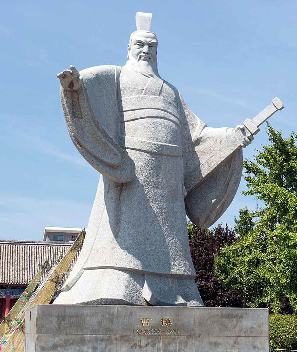 cao cao statue xuchang