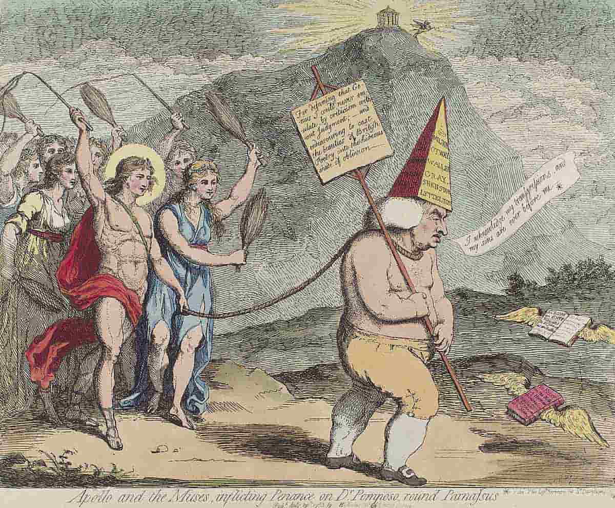 caricature samuel johnson james gillray