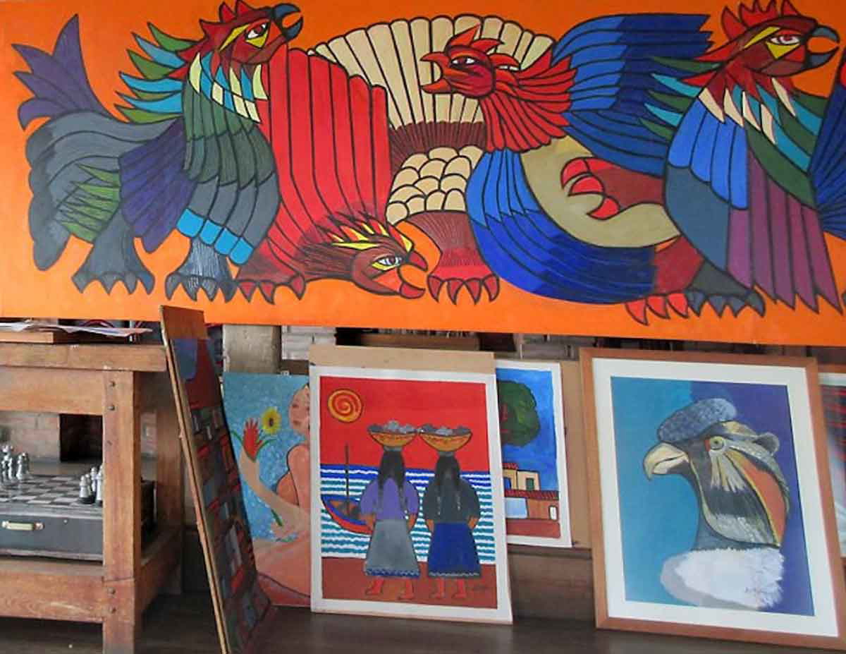 casa taller víctor delfin lima peru