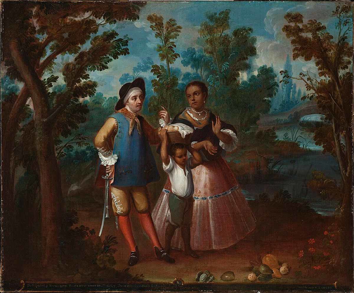 casta painting spanish empire
