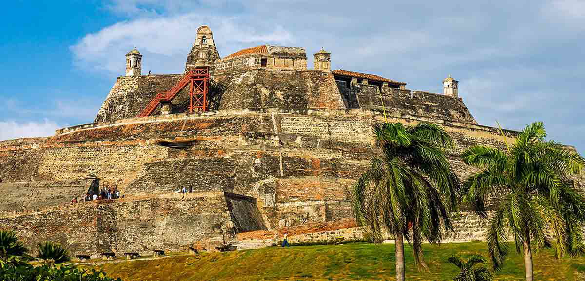 castillo san felipe cartagena colombia