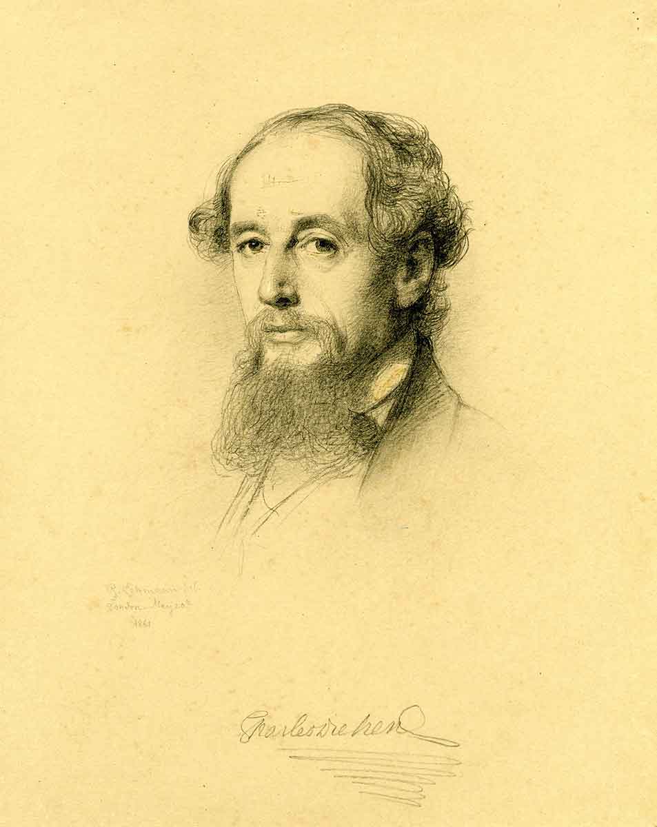charles dickens portrait