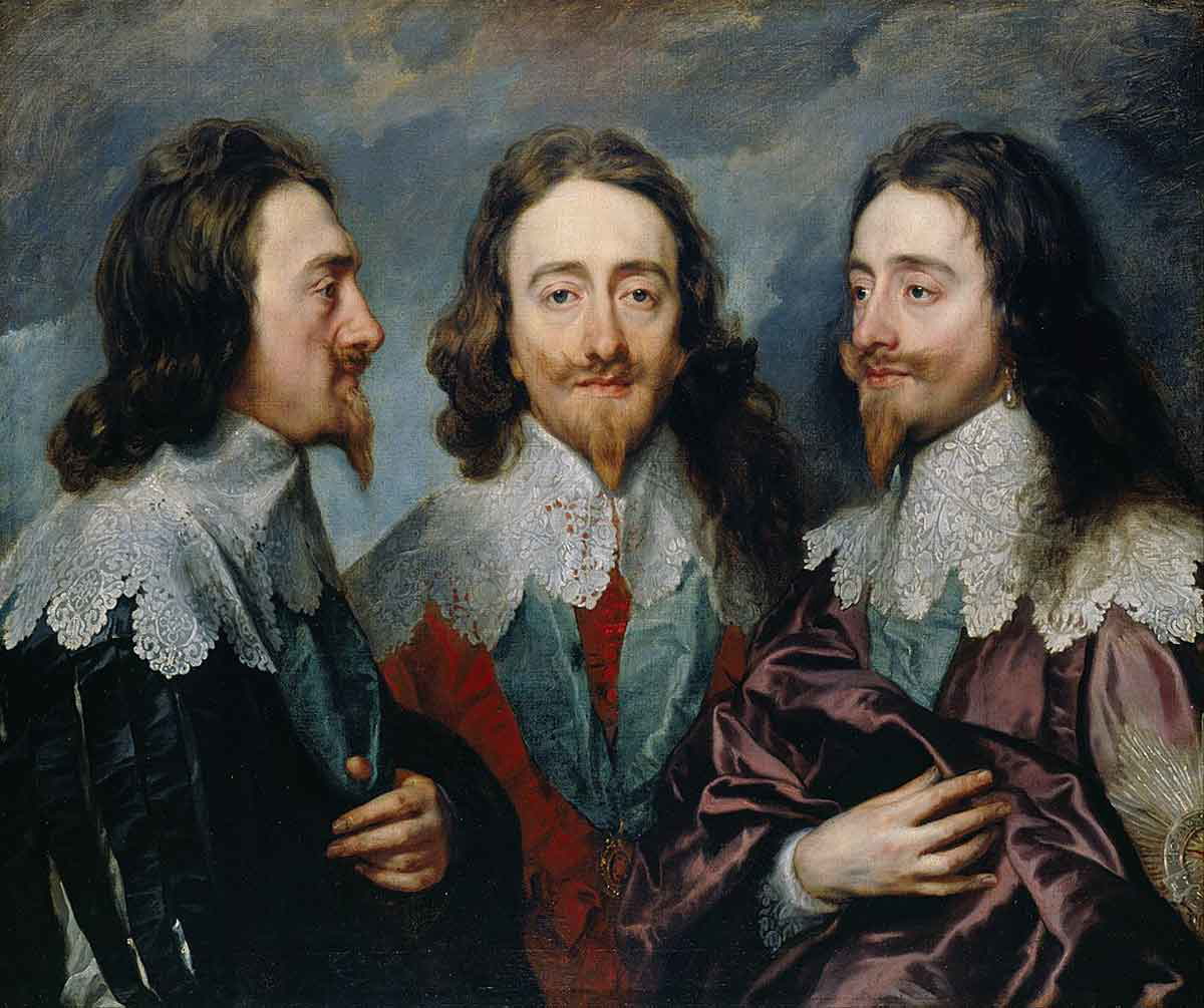 charles i three views van dyck