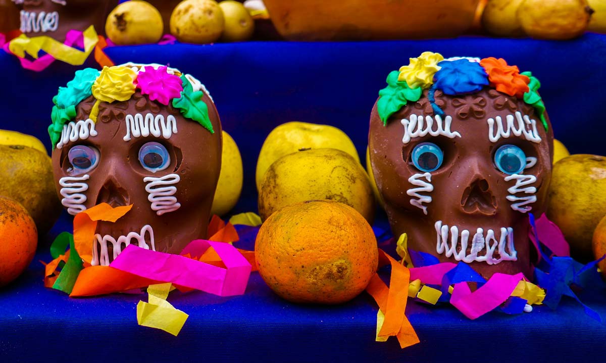 chocolate skulls mexico