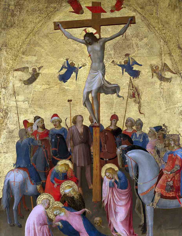 christ on cross fra angelico