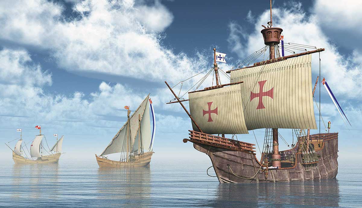 christopher columbus santa marina europeans to north america