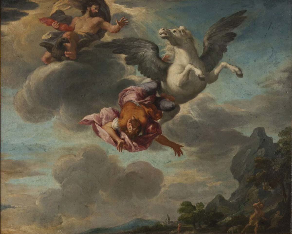 cortona jupiter bellerophon painting