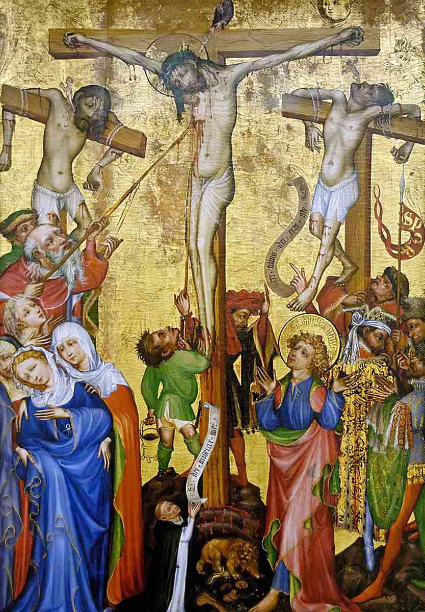 crucifixion strasbourg unterlinden atonement