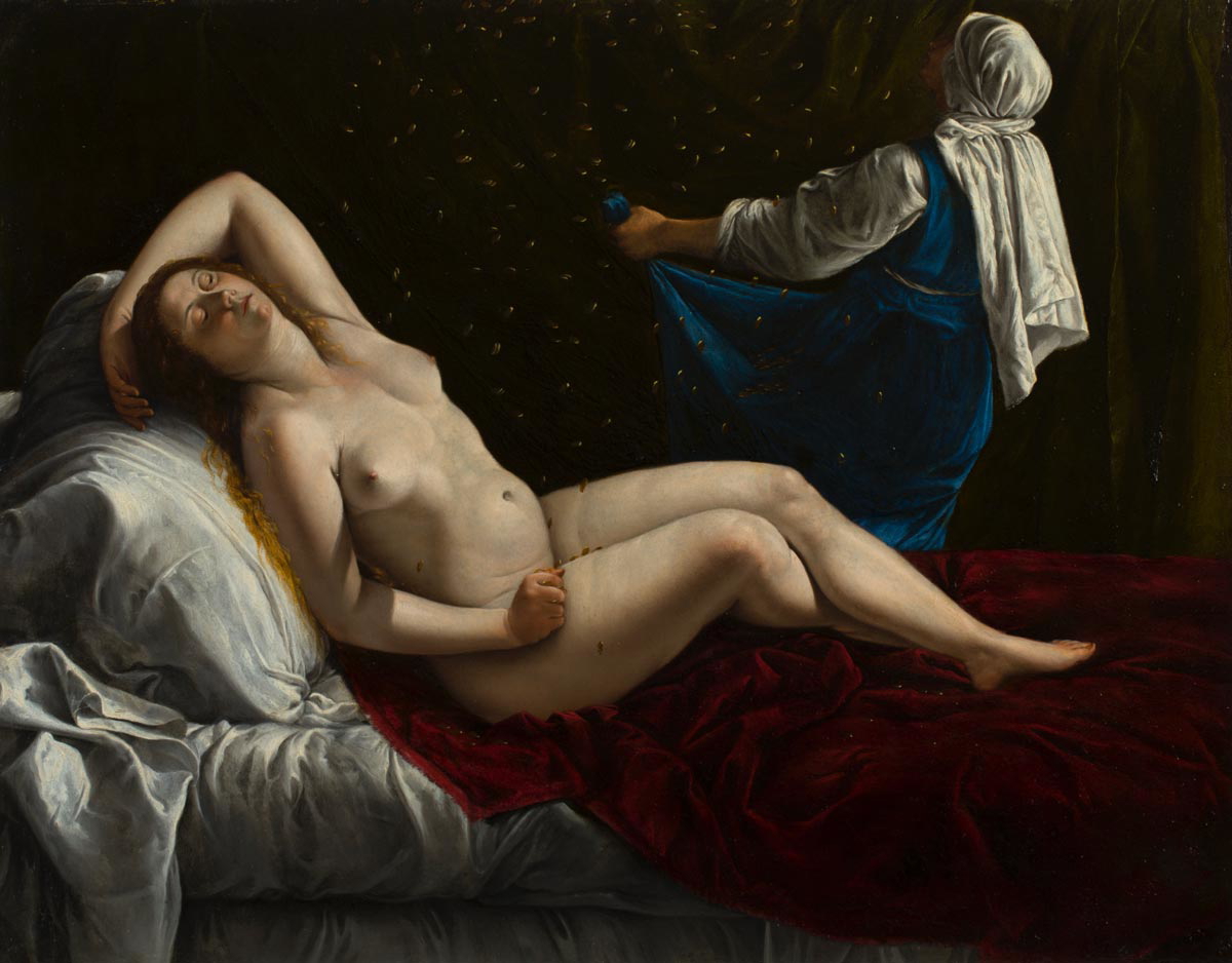danae artemisia gentileschi