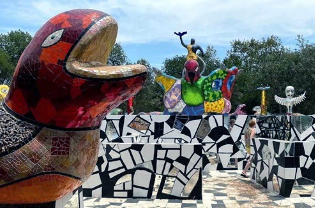 de saint phalle queen califia magical circle maze