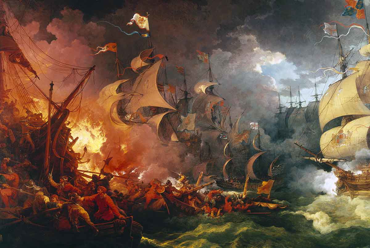 defeat spanish armada