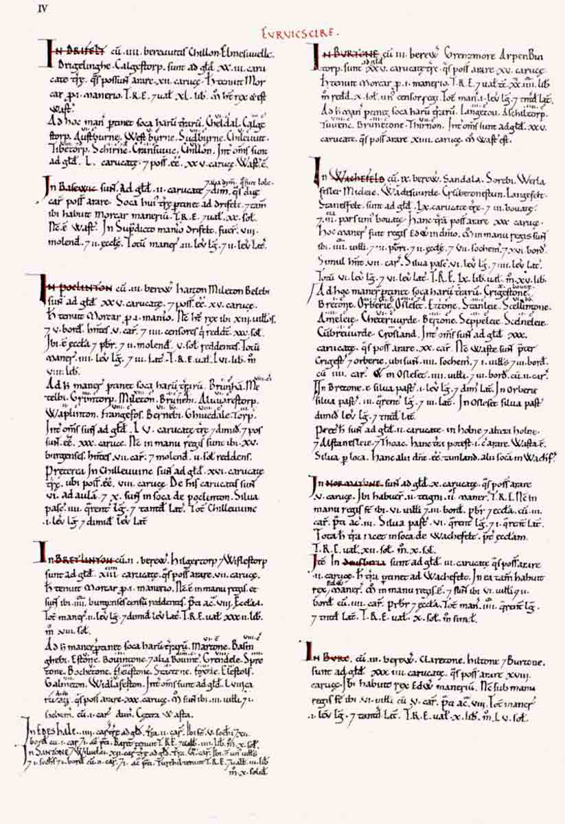 domesday entry barmby moor