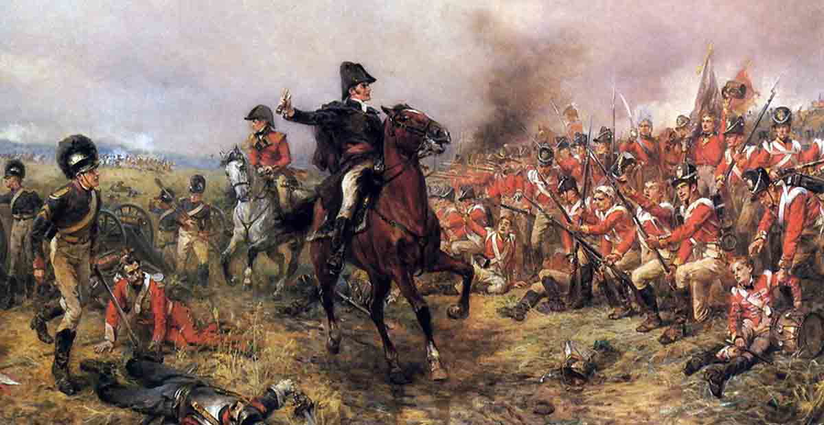 duke of wellington at waterloo