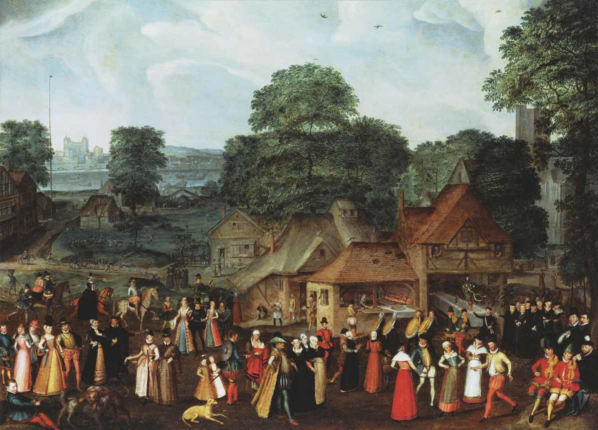 festival at bermondsey marcus gheeraerts elder 1571