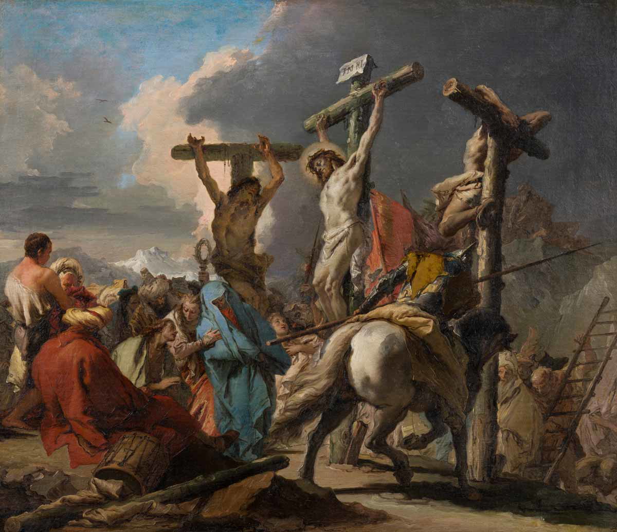 giambattista tiepolo crucifixion painting