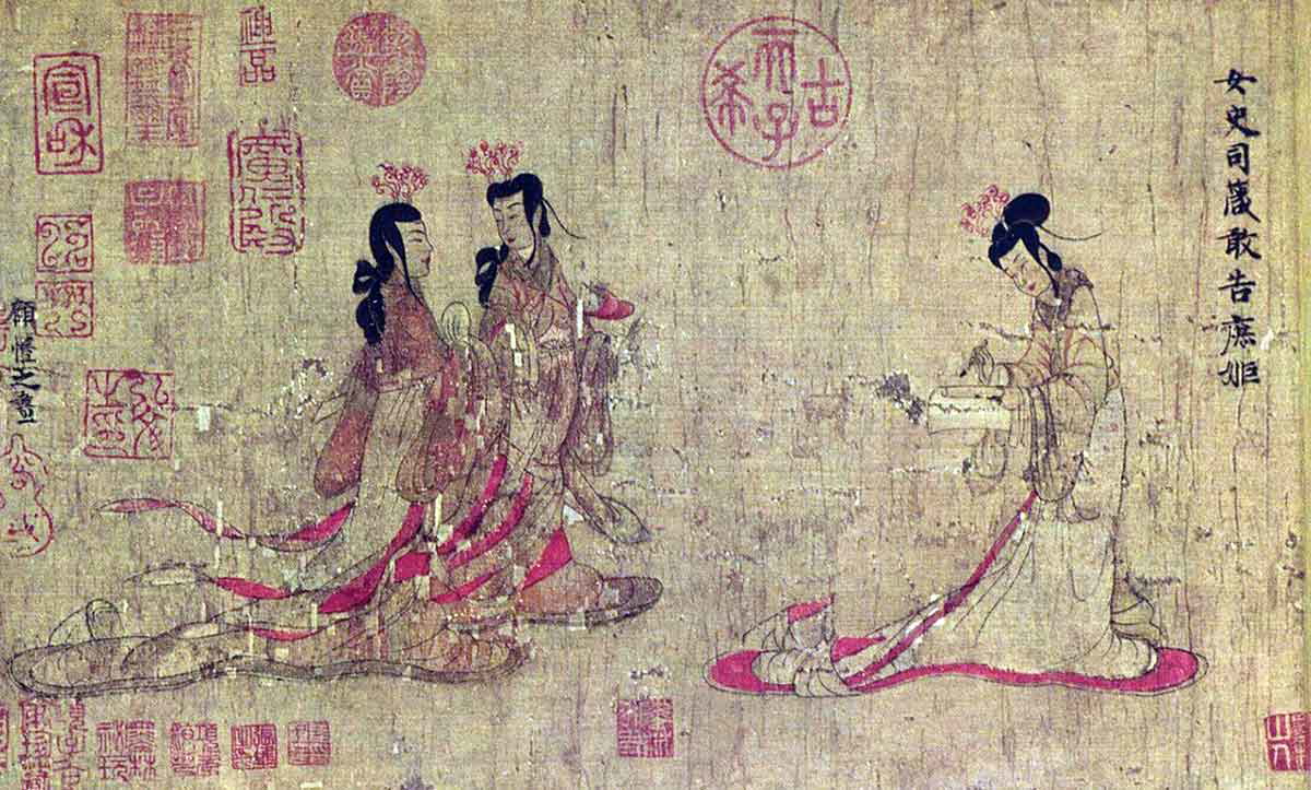 gu kaizhi eastern jin palace ladies