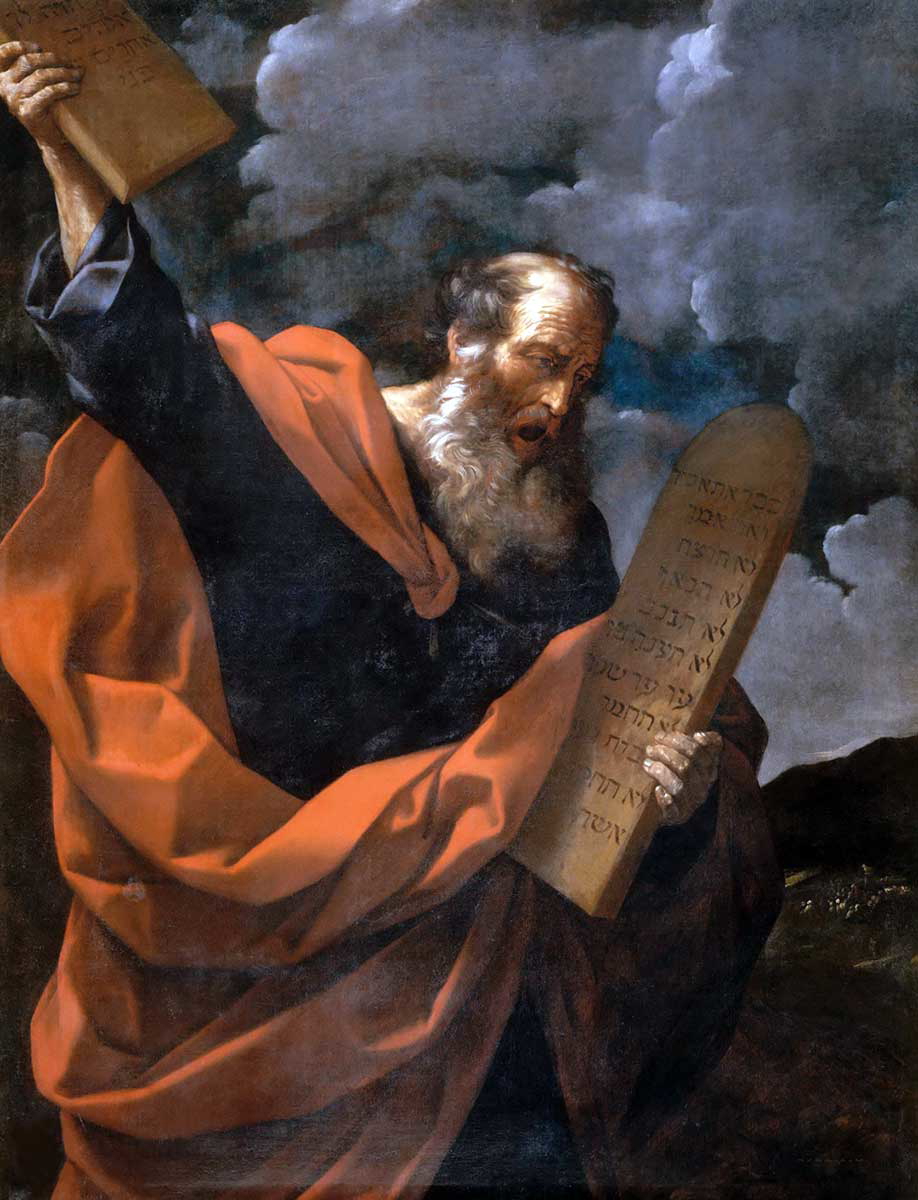 guido reni moses tables of law