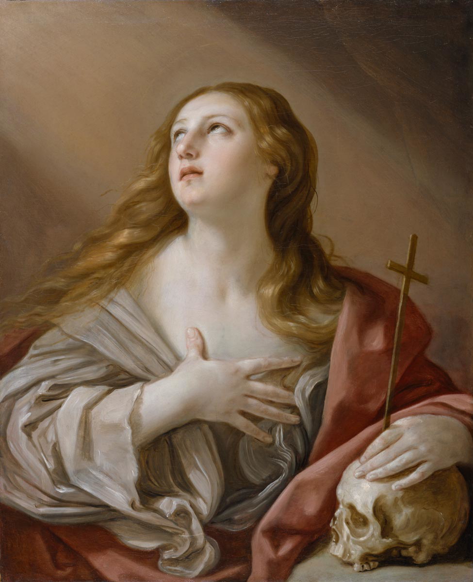guido reni penitent magdalene painting