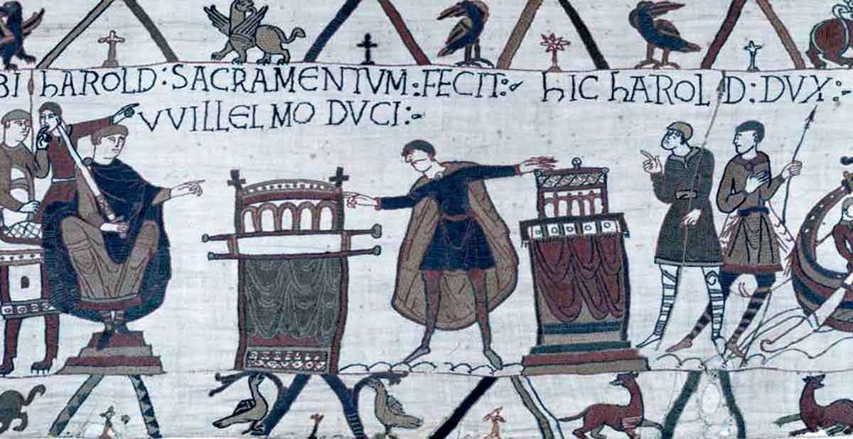 harold oath bayeux tapestry