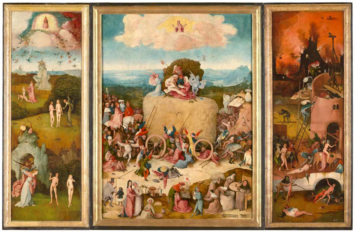 haywain triptych bosch